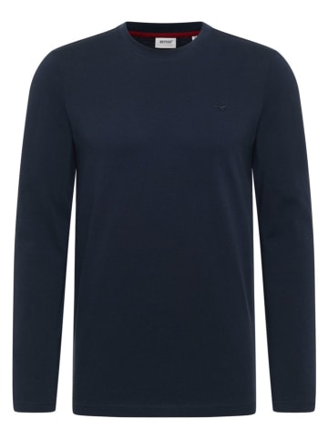 Mustang Longsleeve in Dunkelblau