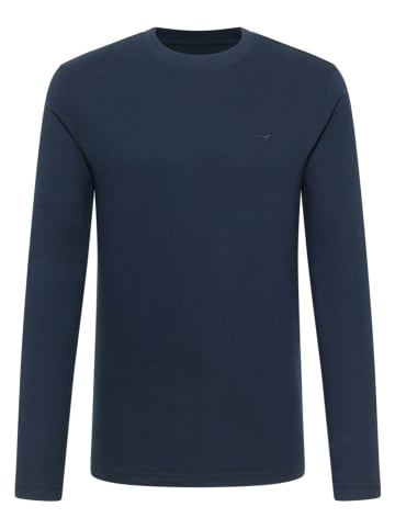 Mustang Koszulka w kolorze granatowym