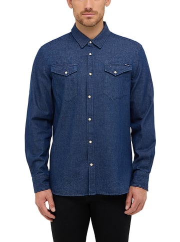 Mustang Spijkerblouse donkerblauw