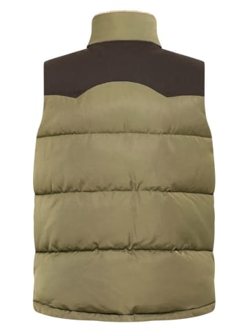 Mustang Kamizelka pikowana w kolorze khaki