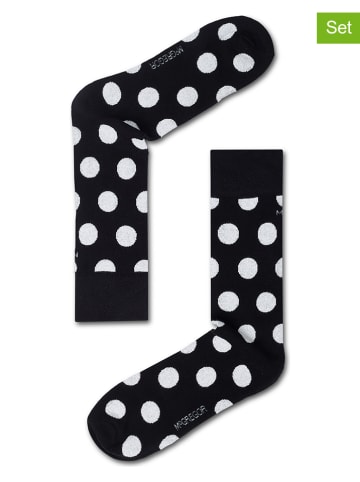 McGregor 4er-Set: Socken "Black&White" in Schwarz/ Weiß