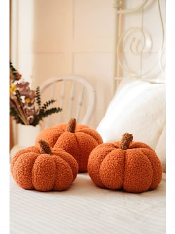 Elizabed Kissen in Orange - Ø 18 cm