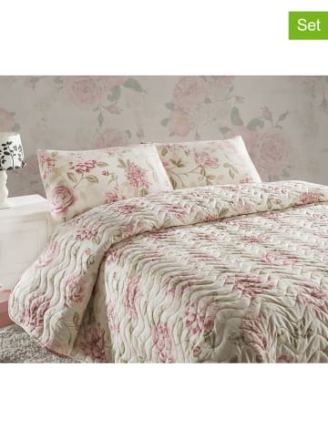Elizabed 3-częściowy zestaw "Care" w kolorze beżowo-jasnoróżowym