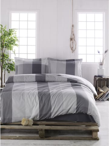 Elizabed Komplet pościeli renforcé "Clark" w kolorze szarym