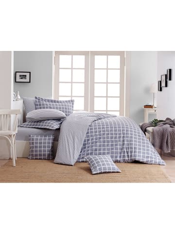 Elizabed Renforcé beddengoedset "Classic" grijs