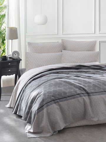 Elizabed Bedsprei grijs/blauw