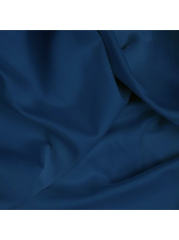 Elizabed Satynowe prześcieradło w kolorze granatowym na gumce