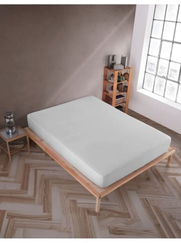 Elizabed Prześcieradło w kolorze szarym na gumce