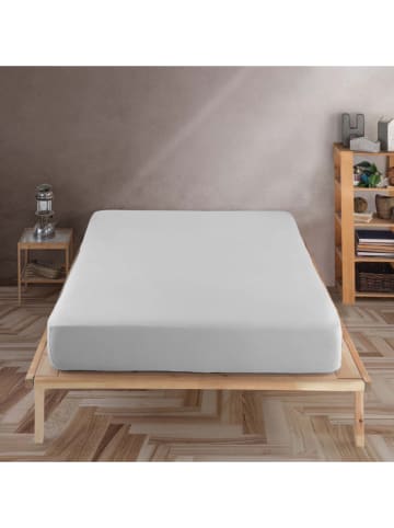 Elizabed Prześcieradło w kolorze szarym na gumce