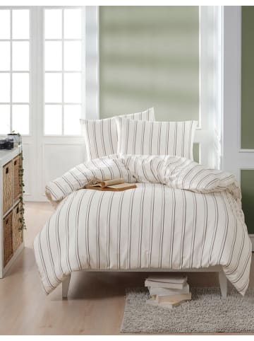 Elizabed Bettwäsche-Set in Beige