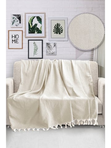 Elizabed Überwurf in Creme