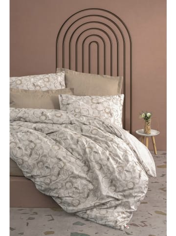 Elizabed Renforcé beddengoedset beige