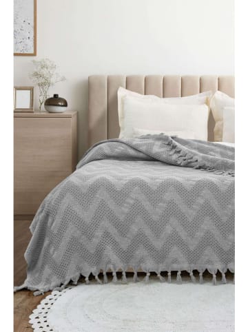 Elizabed Bedsprei "Naomi" grijs