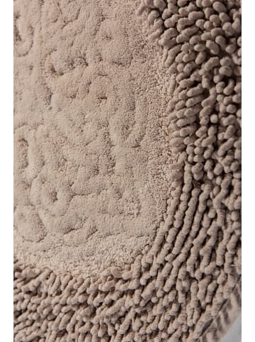 Elizabed 2-delige set: badmatten "Piante" beige