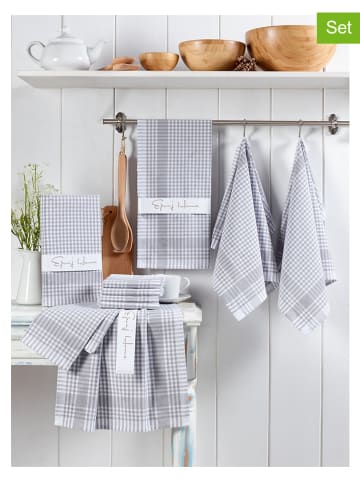 Elizabed Ściereczki (10 szt.) w kolorze szarym do naczyń