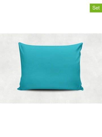 Elizabed 2-delige set: renforcé kussenhoezen mintgroen