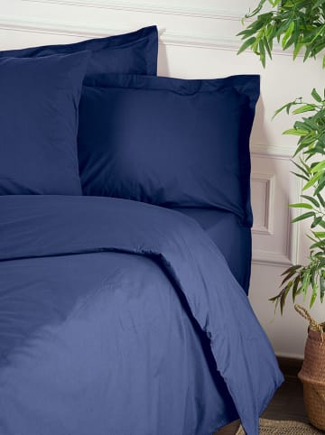 Elizabed Renforcé beddengoedset donkerblauw