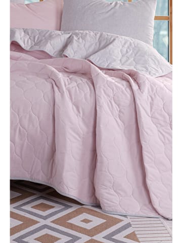 Elizabed 3-częściowy zestaw "Solid" w kolorze jasnoróżowo-jasnoszarym