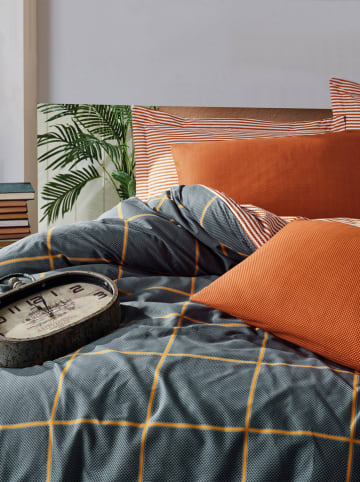 Elizabed Komplet pościeli renforcé "Stark" w kolorze antracytowym