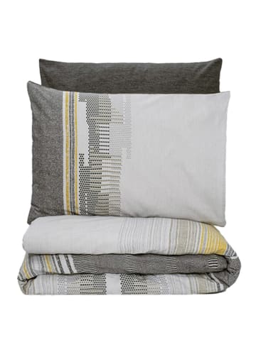 Elizabed Renforcé beddengoedset grijs