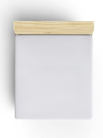 Elizabed Renforcé-Spannbettlaken in Weiß