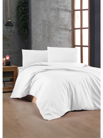 Elizabed Renforcé beddengoedset wit