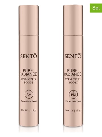 Onsen Serum do twarzy (2 szt.) "Cell Boosting Powder AM/PM"