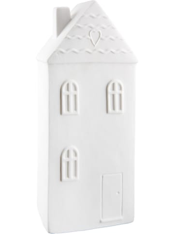 GILDE LED-Dekoleuchte "Den Haag" in Weiß - (B)10 x (H)23,5 x (T)5 cm