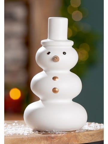 GILDE Decofiguur "Freddy" wit - (H)17,5 cm