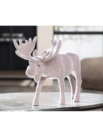 GILDE Dekofigur "Eduard" in Grau - (L)28 x (B)8 x (H)21 cm