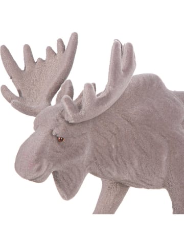 GILDE Dekofigur "Eduard" in Grau - (L)41 x (B)21 x (H)36 cm