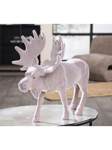 GILDE Dekofigur "Eduard" in Grau - (L)41 x (B)21 x (H)36 cm