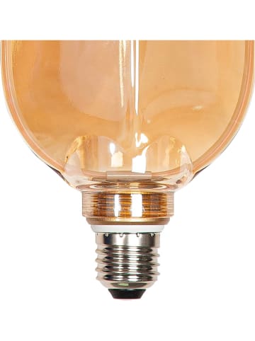 GILDE Żarówka LED "Murano" w kolorze pomarańczowym - 10 x 19 x 6,5 cm