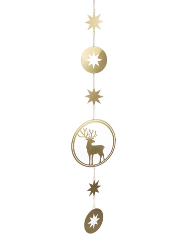 GILDE Girlanda w kolorze złotym - 20 x 104 cm