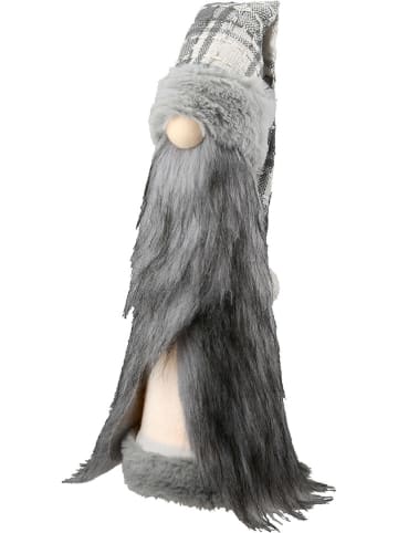 GILDE Decoledfiguur "Onni" grijs - (B)18 x (H)47 cm