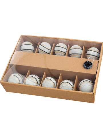 GILDE Lichtketting "Balls" wit/goudkleurig/zilverkleurig - (L)120 cm