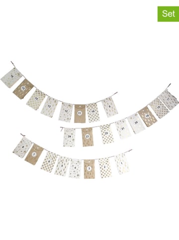 GILDE 24-częściowy zestaw w kolorze białym - 9 x 15 x 3,5 cm