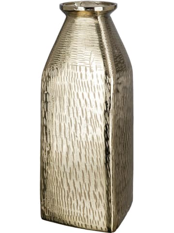 GILDE Vase "Lola" in Gold - (H)30 cm