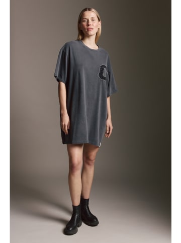 Cotton Candy Kleid in Anthrazit