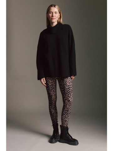 Cotton Candy Leggings lichtbruin/zwart