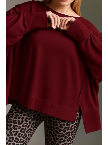 Cotton Candy Bluza w kolorze bordowym