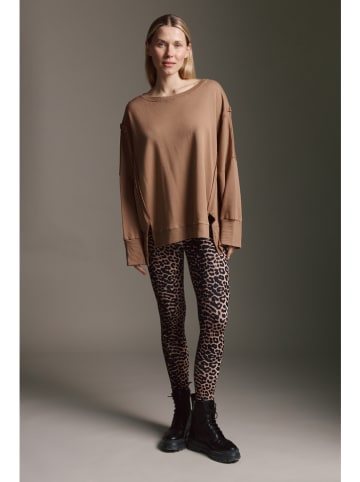 Cotton Candy Sweatshirt in Camel