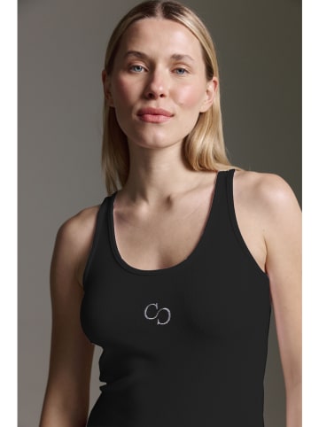 Cotton Candy Top in Schwarz