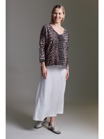 Cotton Candy Longsleeve lichtbruin/zwart