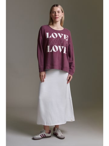 Cotton Candy Bluza w kolorze bordowym