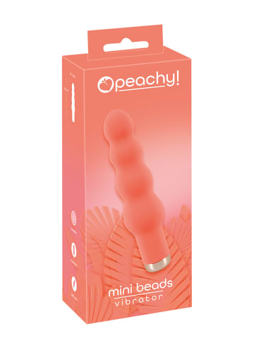 Orion Mini-Vibrator "Beads" in Apricot - (L)16,5 cm