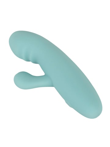 Orion Wibrator "Super Soft Rabbit" w kolorze błękitnym - dł. 15,5 cm