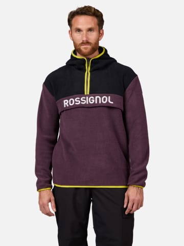 ROSSIGNOL Fleecepullover "Altrack" in Lila/ Schwarz