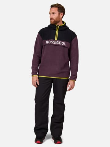 ROSSIGNOL Fleece trui "Altrack" paars/zwart