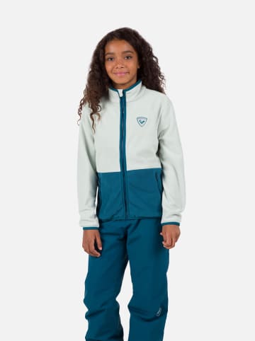 ROSSIGNOL Fleece vest "Strawpile" groen/blauw